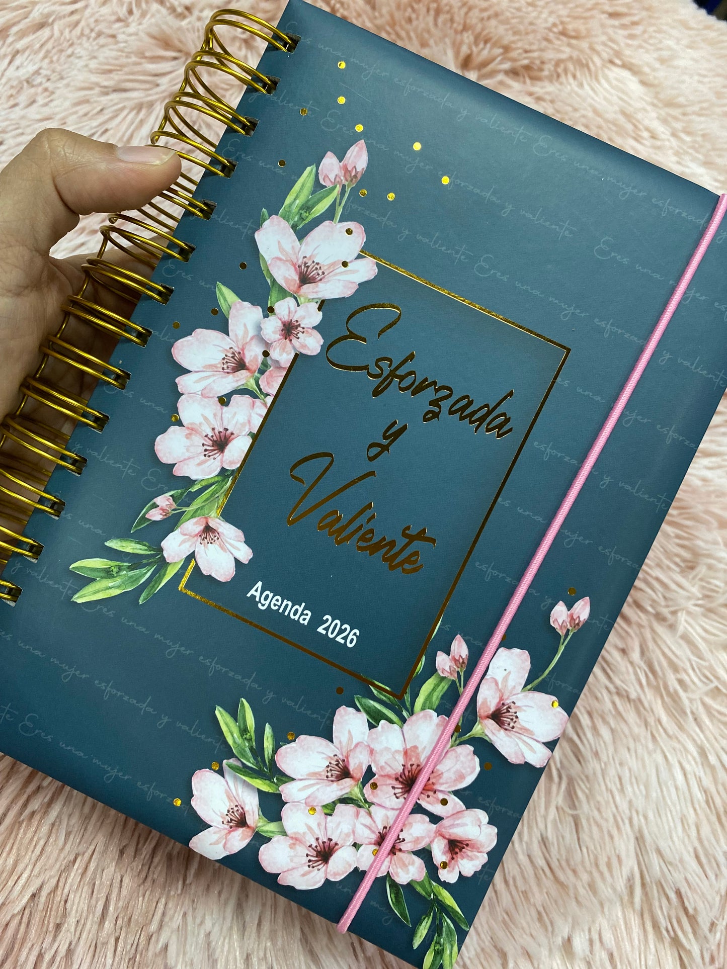 Agendas 2026 - Esforzada y valiente con espirales