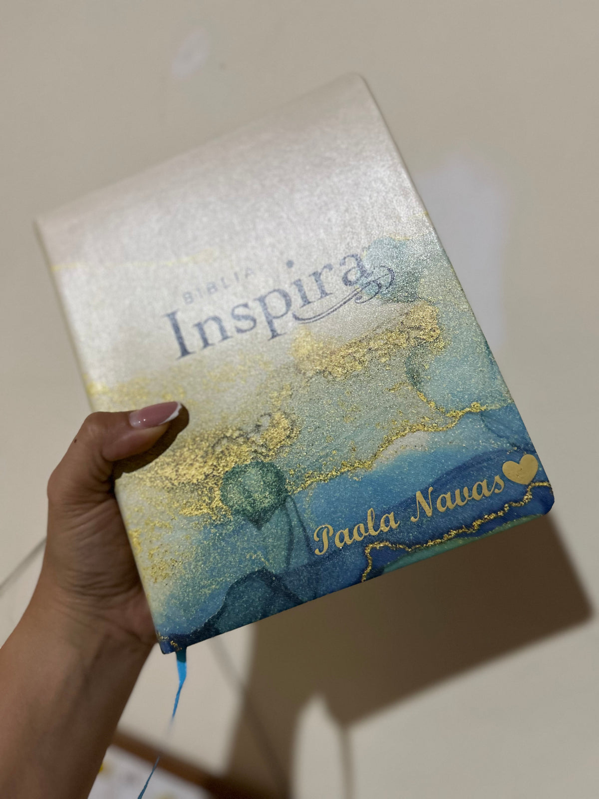Biblia artística de apuntes de letra mediana versión NTV + personalizado