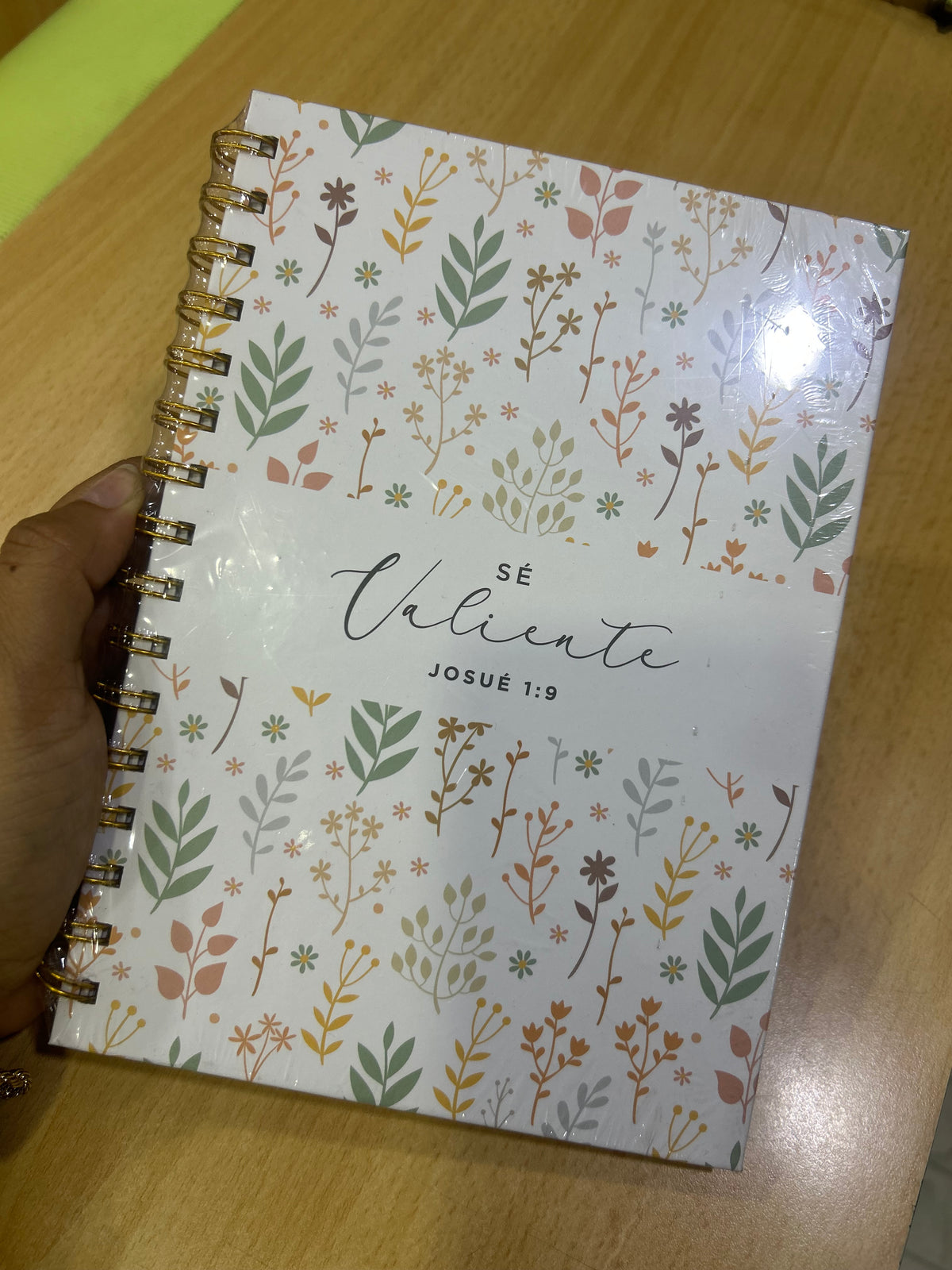 Libretas de línea con versículos