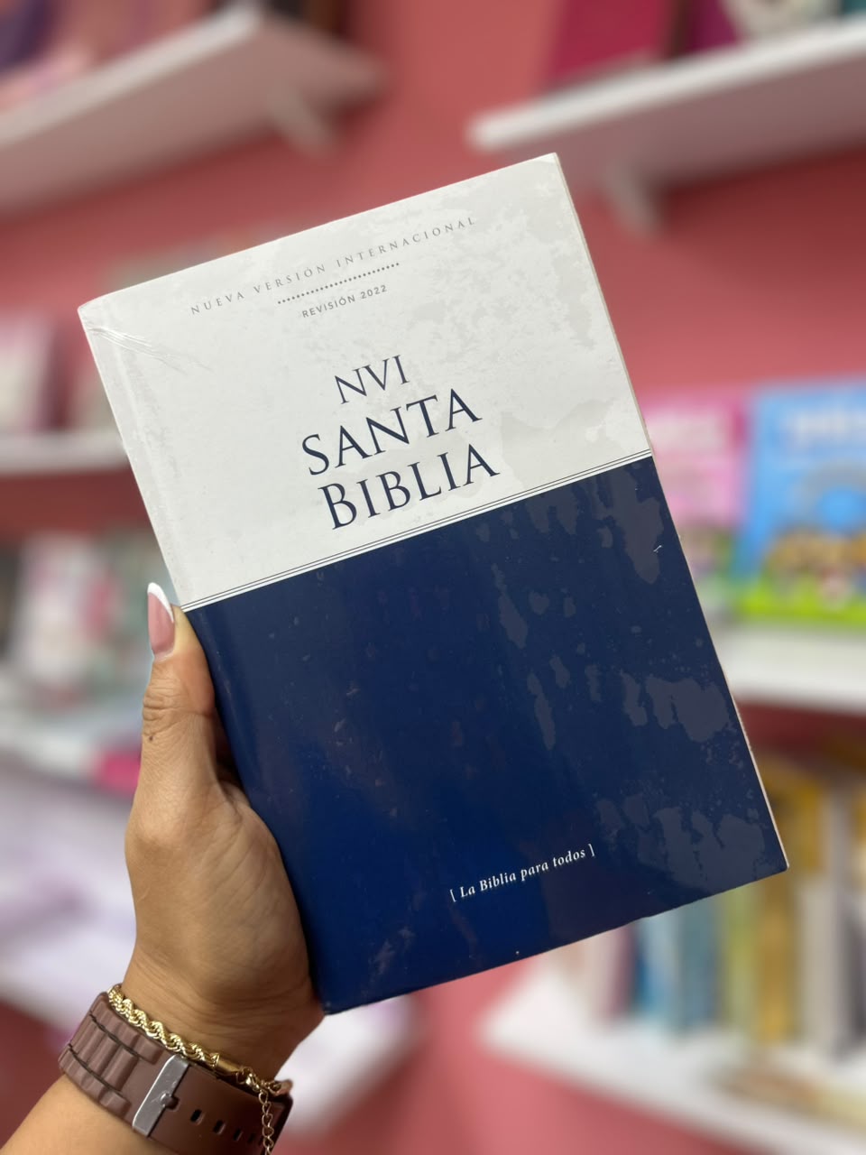 Biblias económicas tapa rústica papel imprenta versión NVI