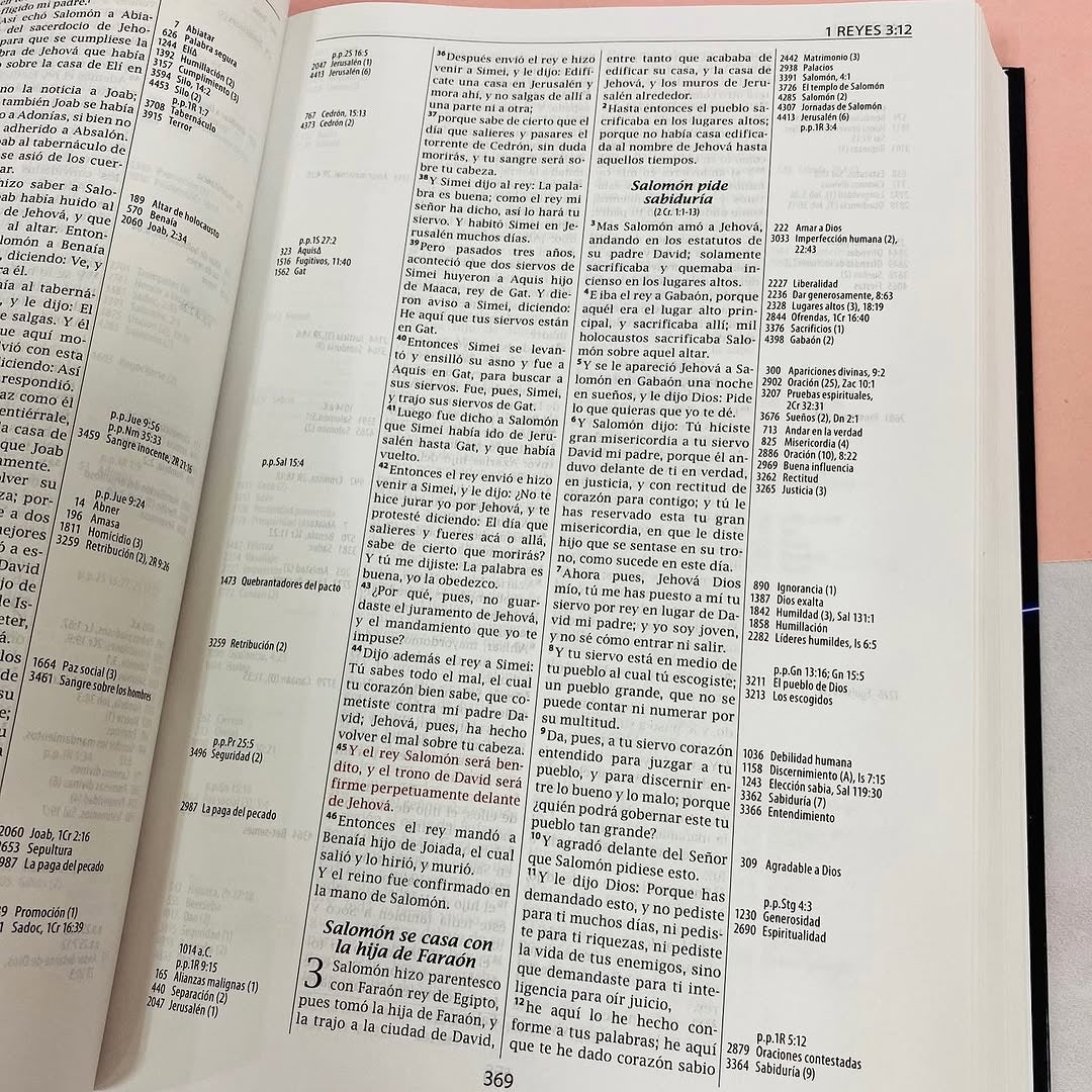 Biblia de estudio Thompson milenio de referencias versión RV1960 en tapa dura