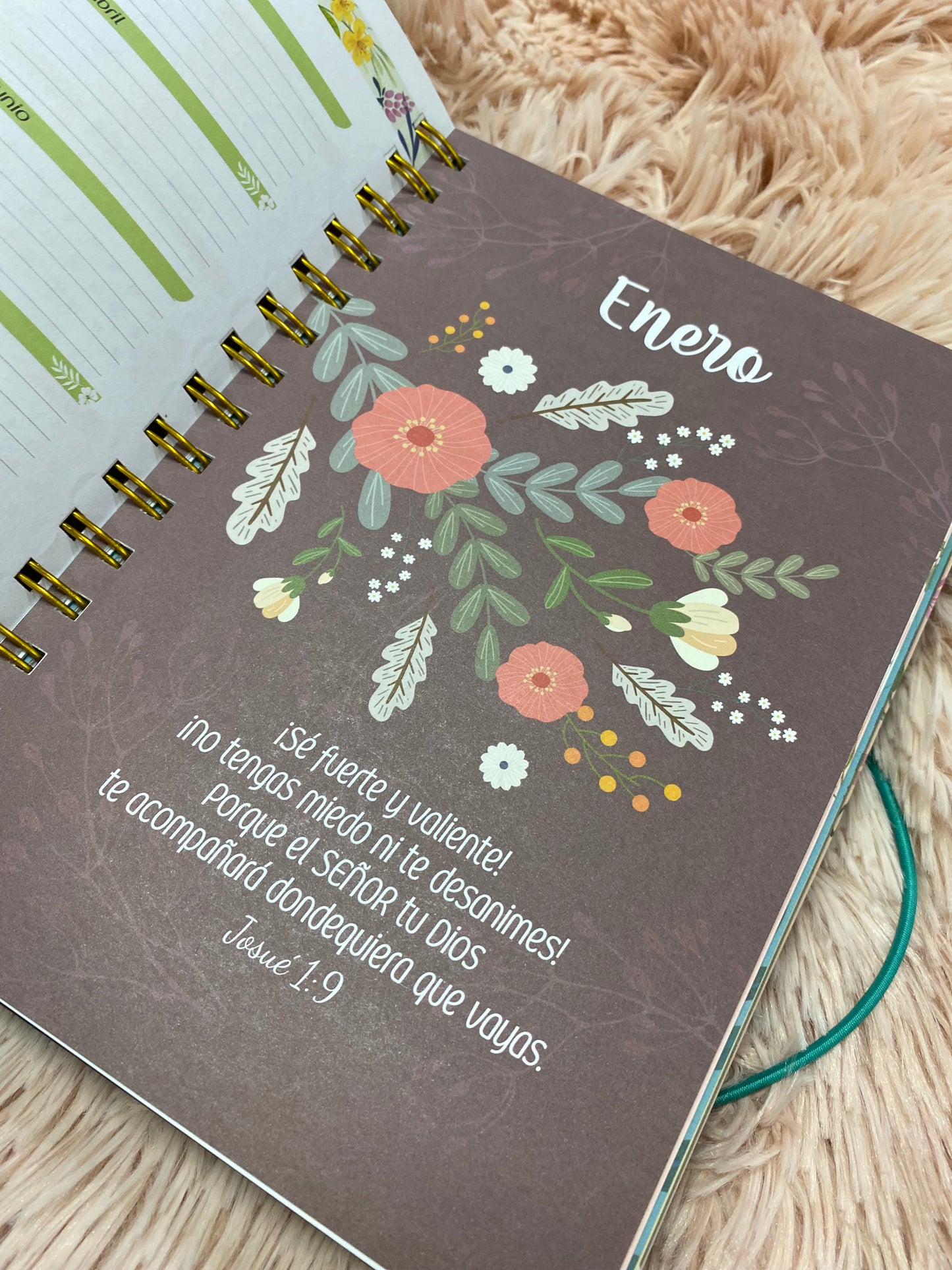 Agendas 2026 - Esforzada y valiente con espirales