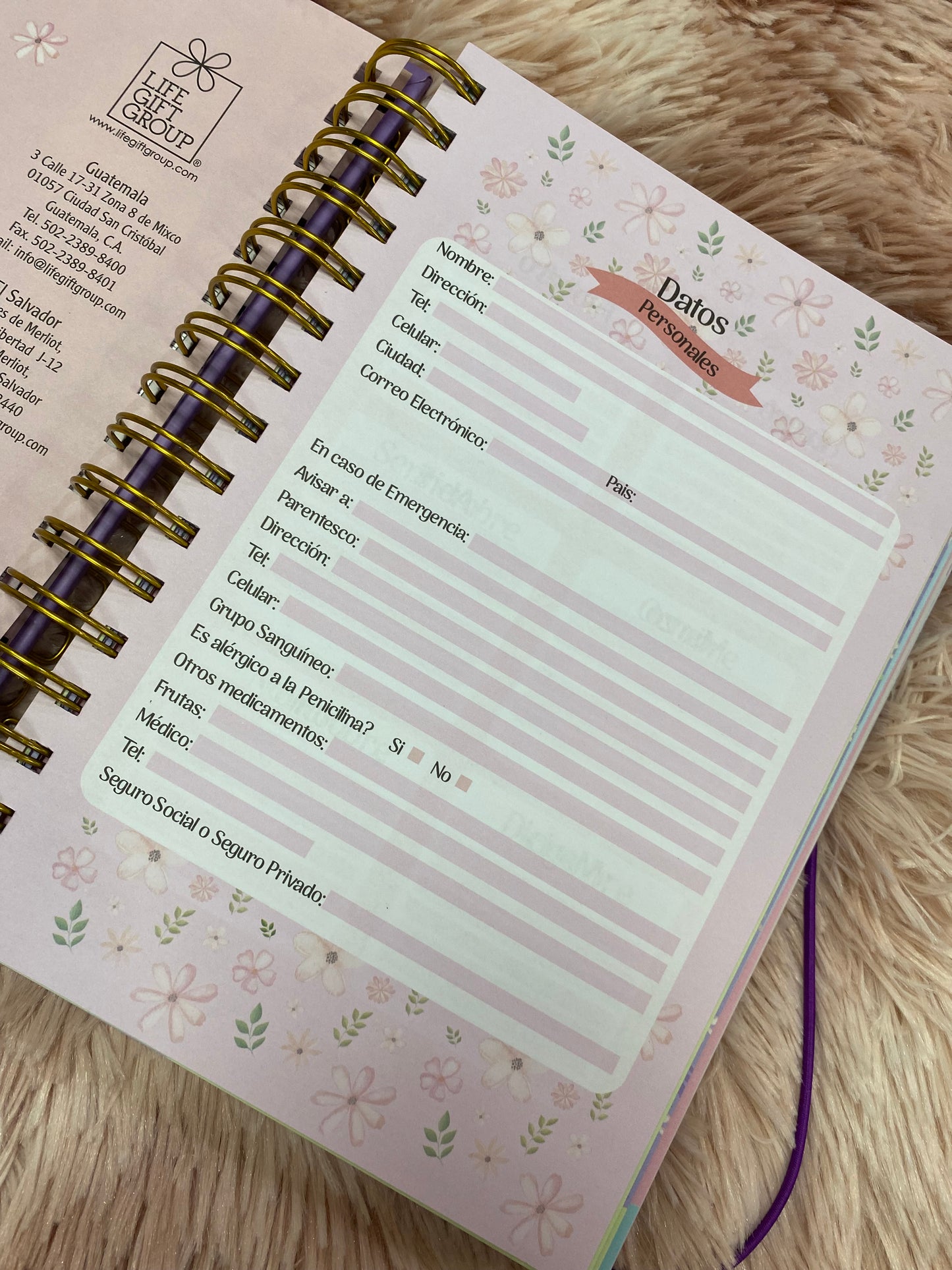 Agendas 2026 - Con propósito de espirales