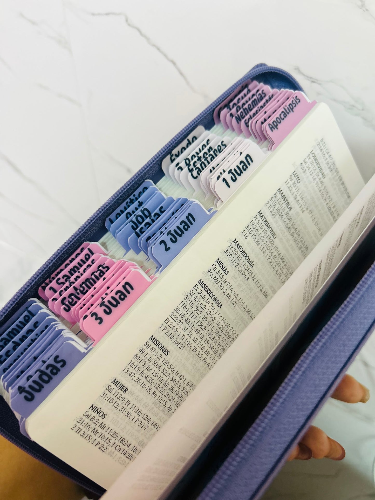 Biblia RV1960 de promesas con cierre letra grande 12 puntos + personalizado