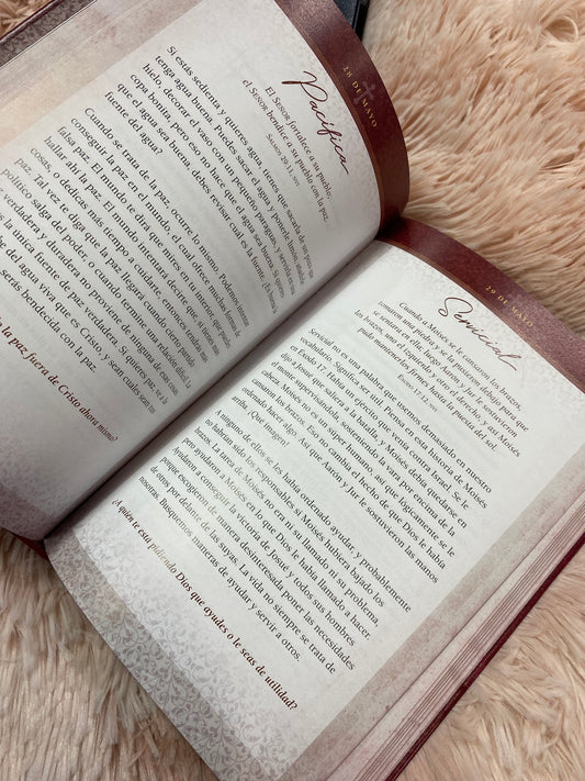 Libro devocional: una palabra diaria para las mujeres