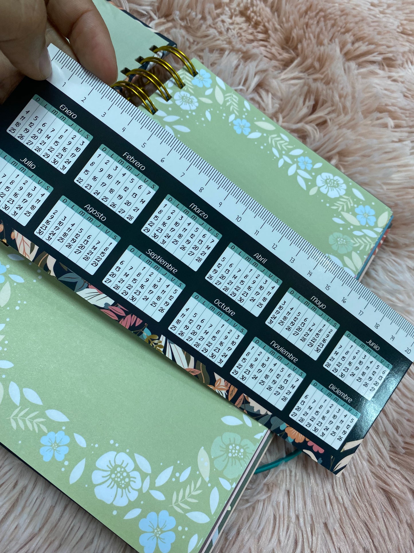 Agendas 2026 - Esforzada y valiente con espirales