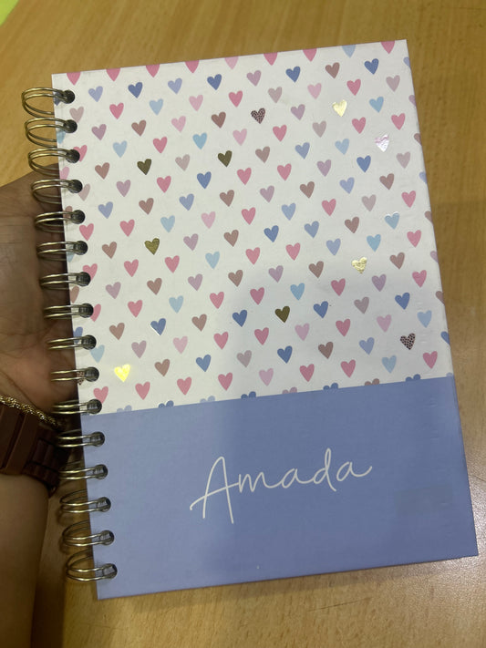 Libretas de línea con versículos