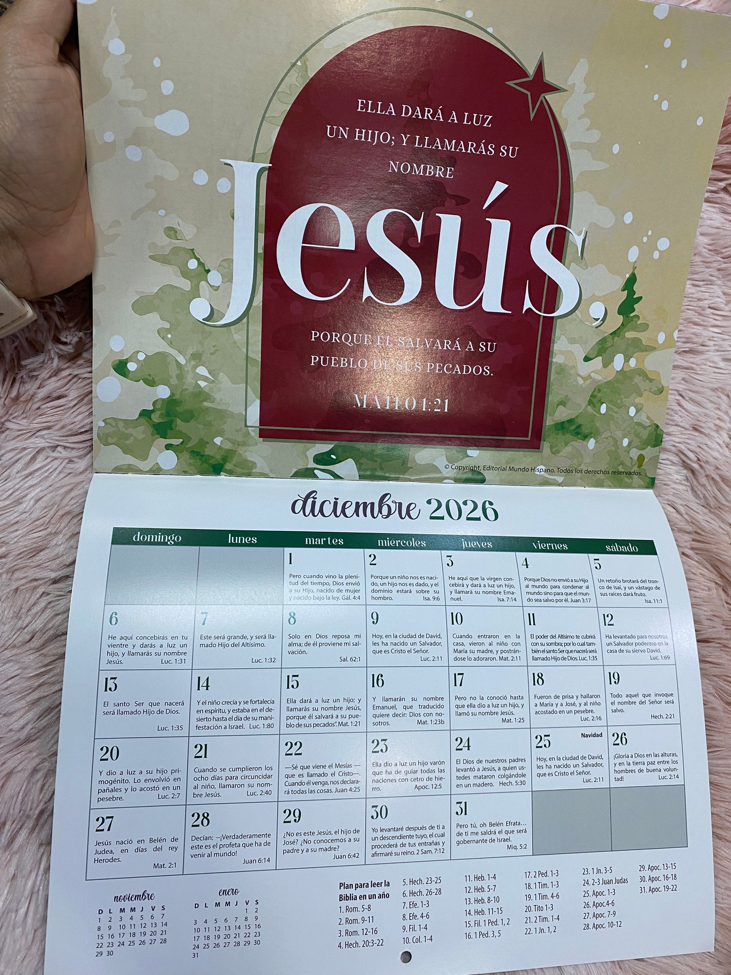 Calendario cristiano 2026