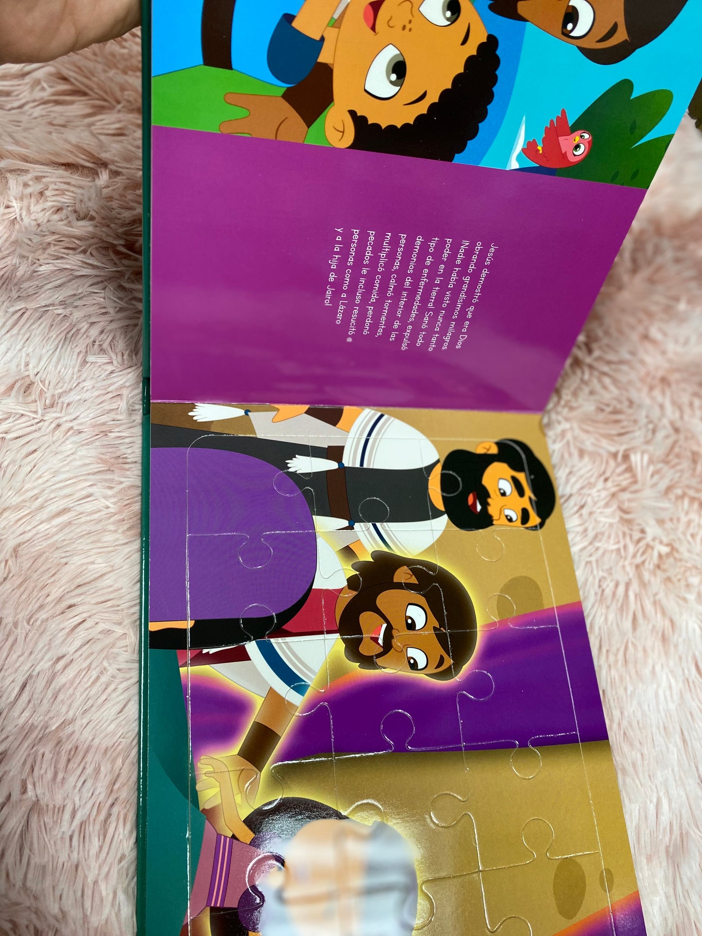 Libro de rompecabezas relatos basados en la biblia (Jesús el protagonista)