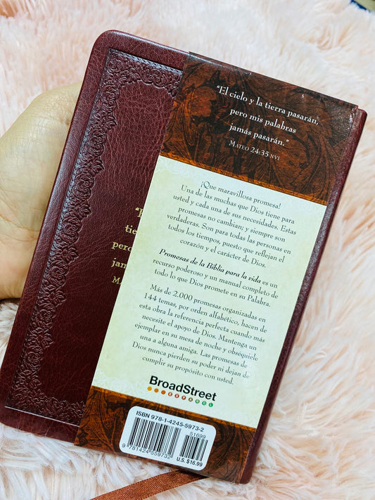 Libro devocional: promesas de la biblia para la vida