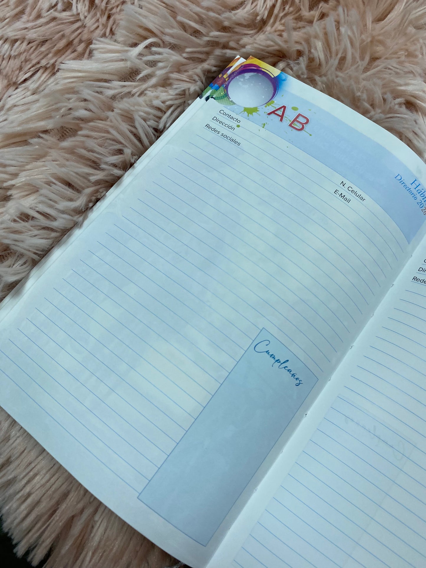 Agendas 2026 - Agenda de hábitos