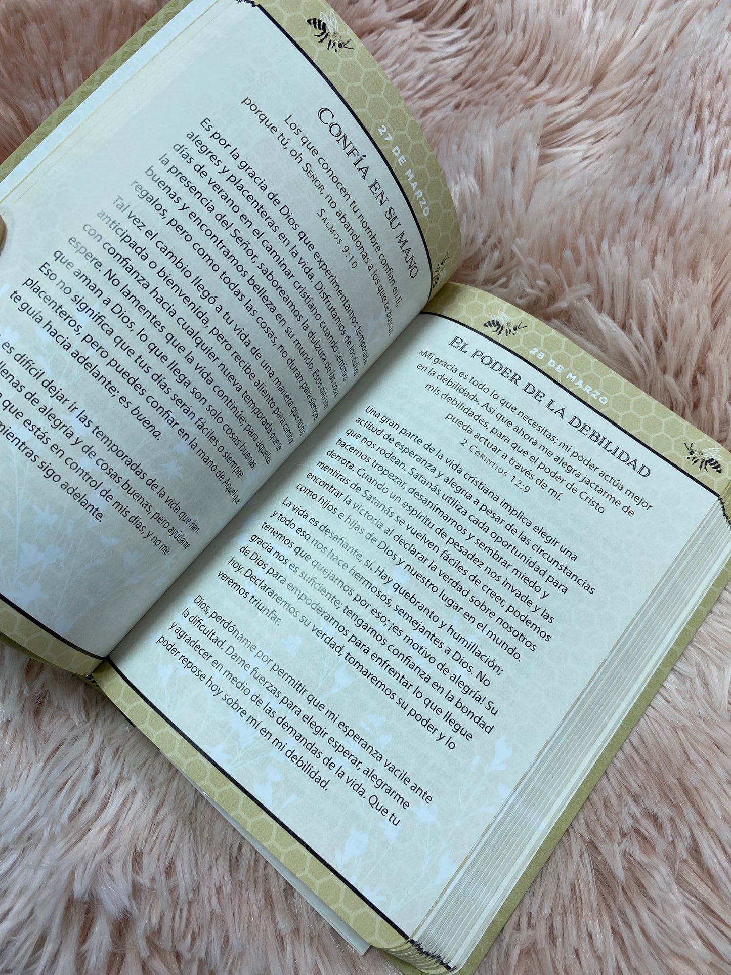 Libro devocional: más dulce que la miel