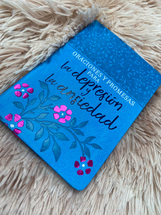 Libro devocional oraciones y promesas para la ansiedad y depresión