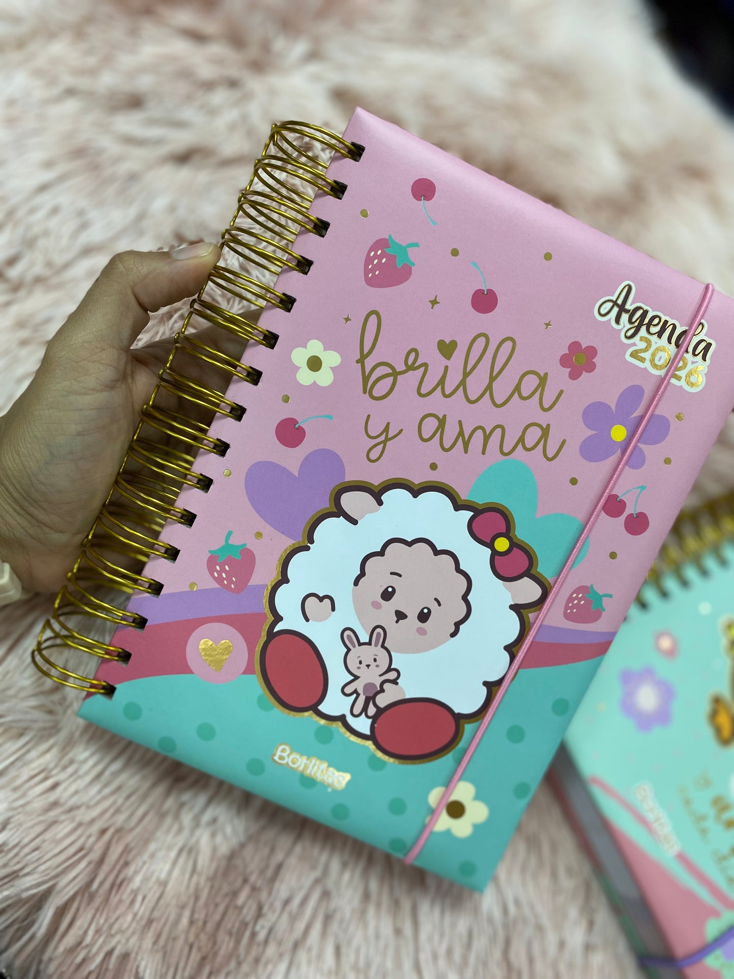 Agendas 2026 - Colección borlitas de espirales