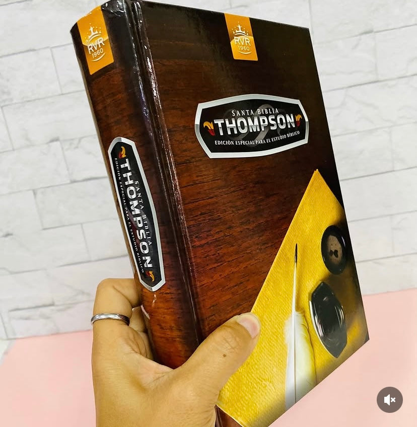 Biblia de estudio Thompson edición especial en tapa dura