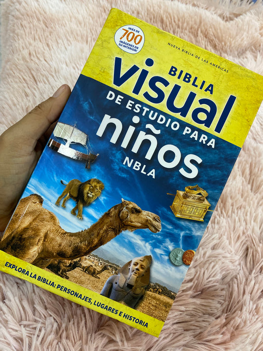 Biblia visual de estudio para niños versión NBLA