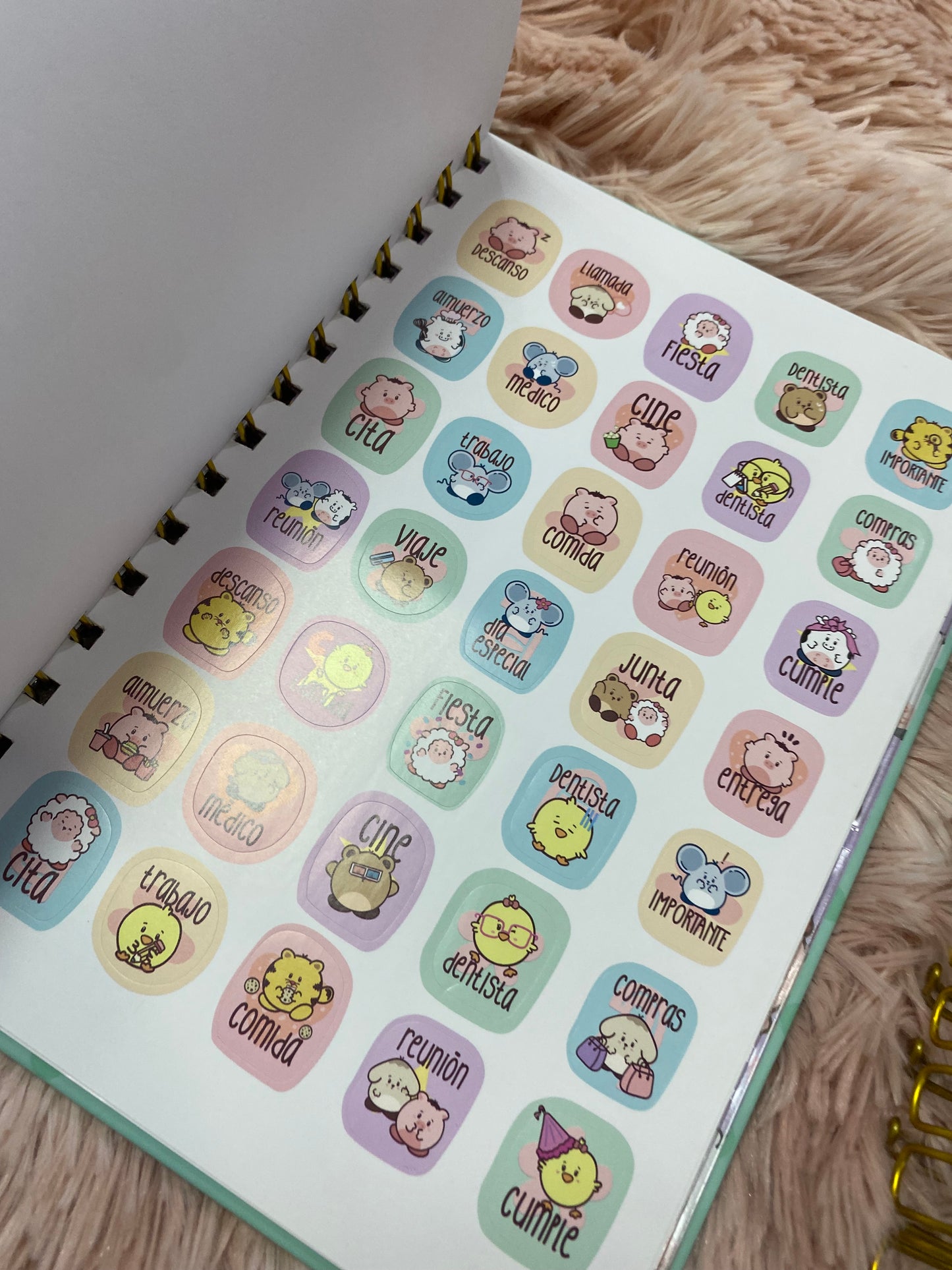 Agendas 2026 - Colección borlitas de espirales