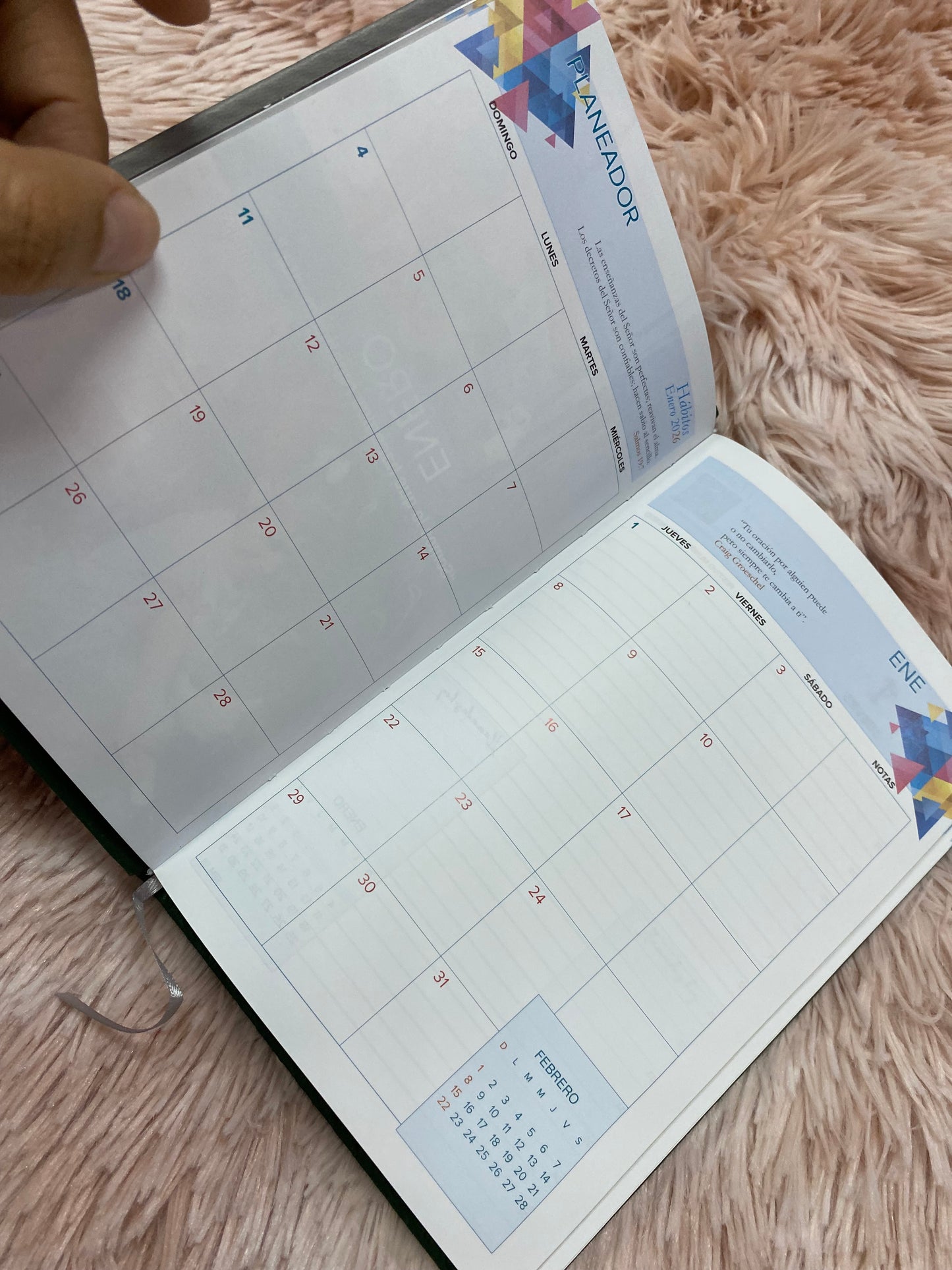 Agendas 2026 - Agenda de hábitos