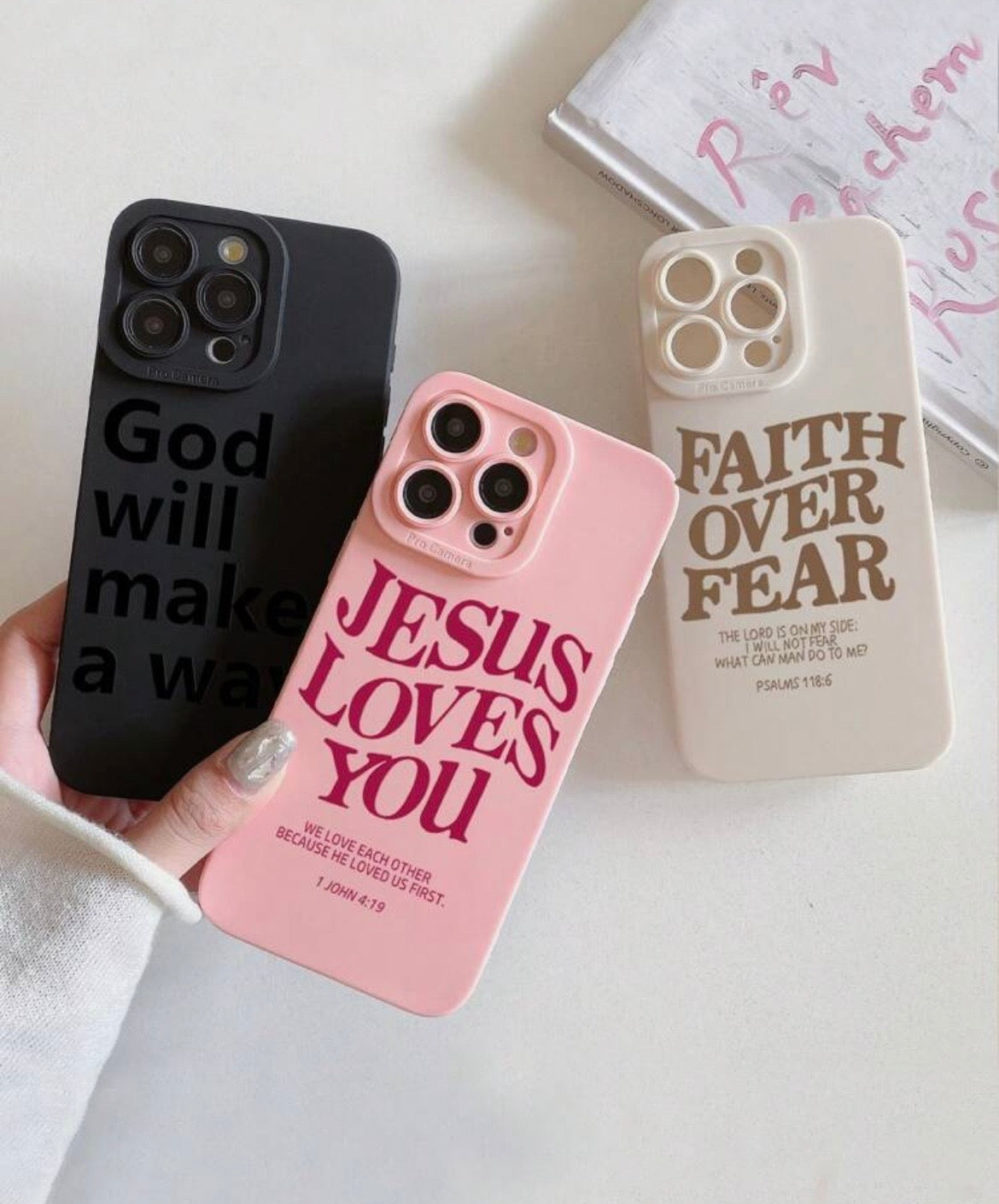 Pack de 3 Fundas para teléfonos (Bajo pedido)
