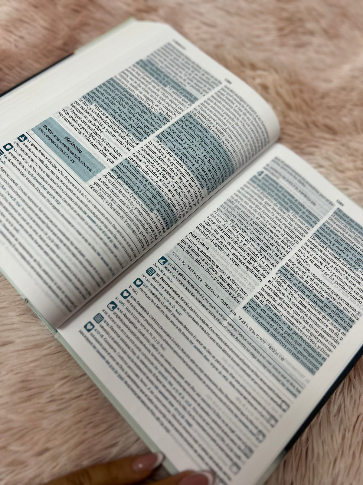 Biblia del pescador letra grande en tapa dura versión RV1960
