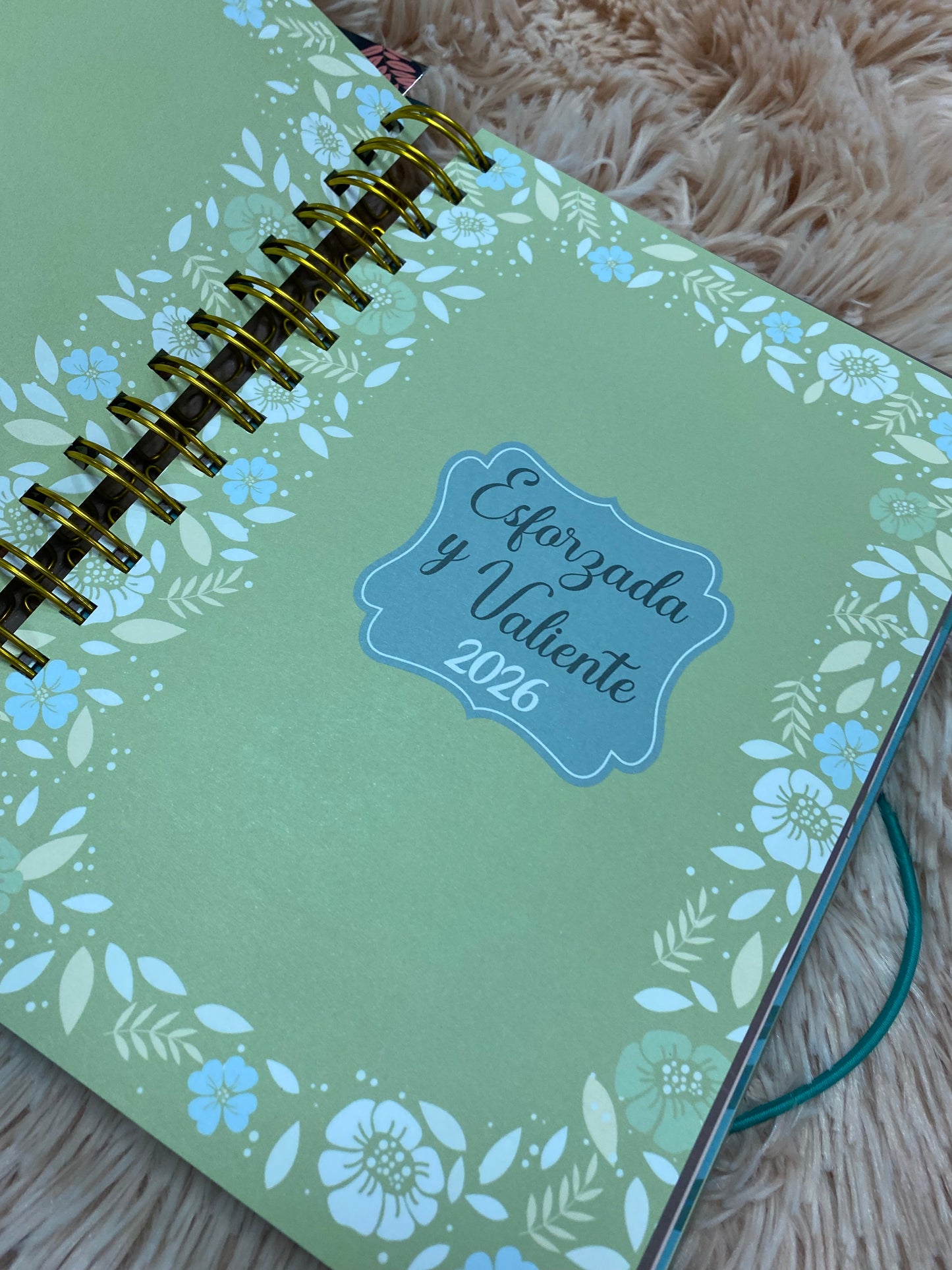 Agendas 2026 - Esforzada y valiente con espirales