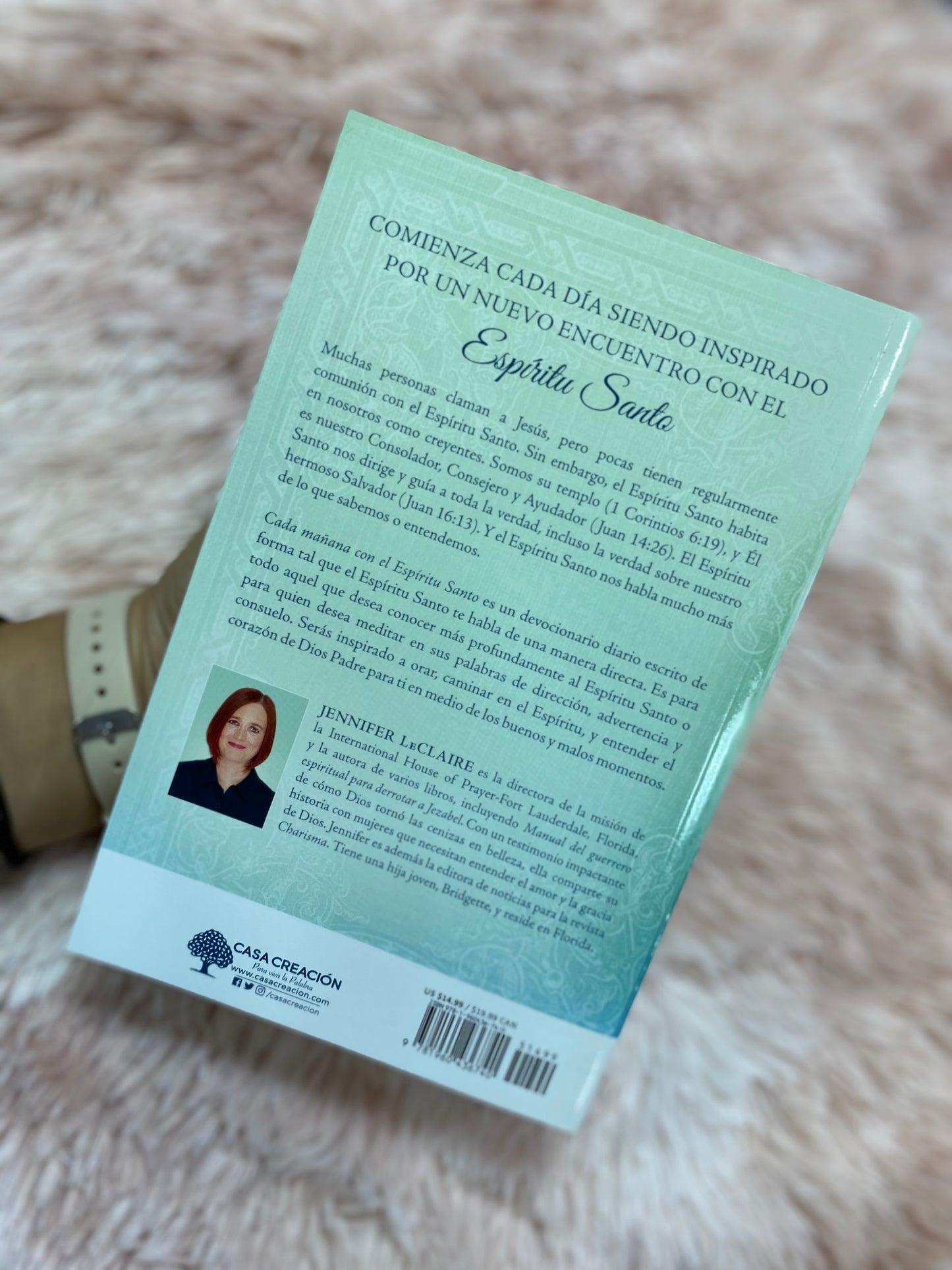 Libro devocional: cada mañana con el espíritu santo de Jennifer LEClaire