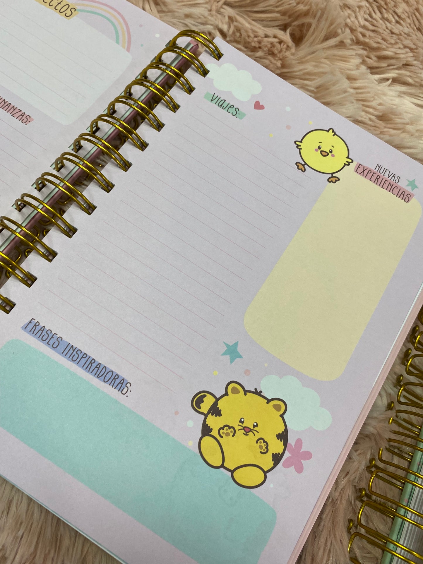 Agendas 2026 - Colección borlitas de espirales