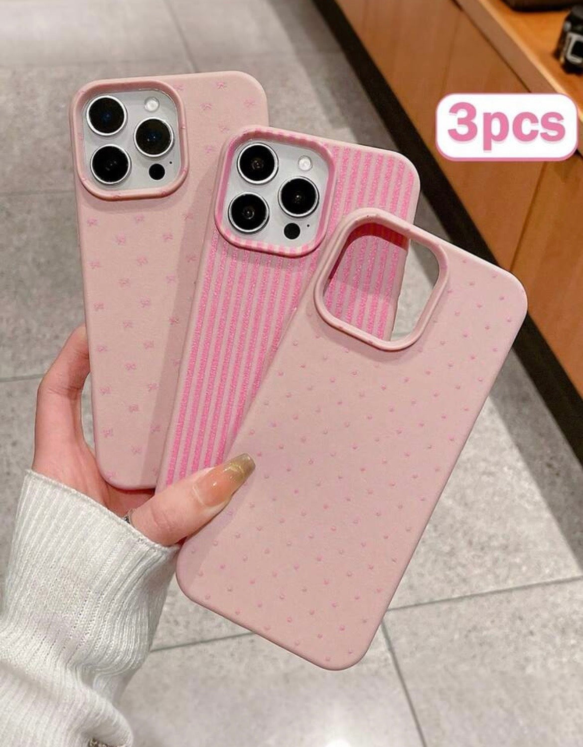 Pack de 3 Fundas para teléfonos (Bajo pedido)