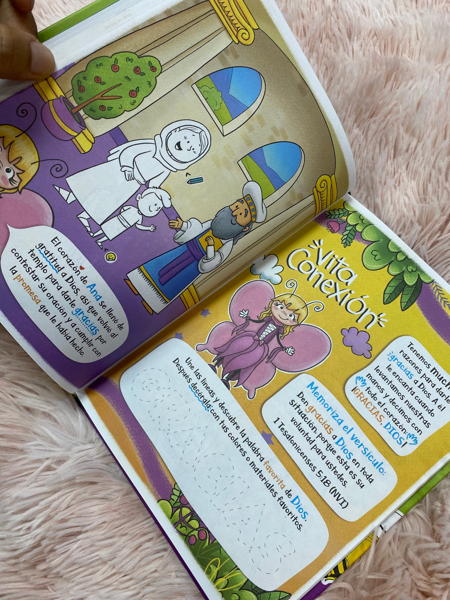 Historias de la súper biblia con stickers e ilustraciones para colorear la biblia