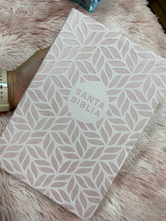 Biblia versión NTV de letra grande en símil piel