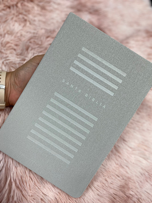 Biblia versión NTV de letra grande en símil piel