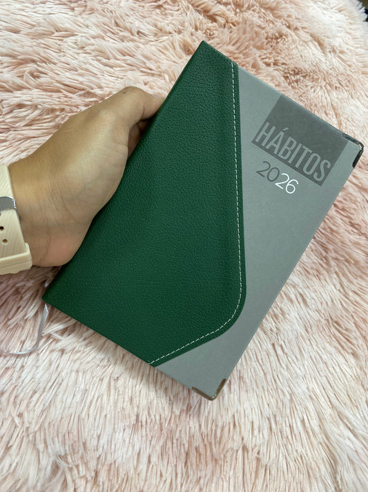 Agendas 2026 - Agenda de hábitos