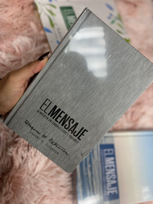 Biblia versión el mensaje de tapa dura y letra grande