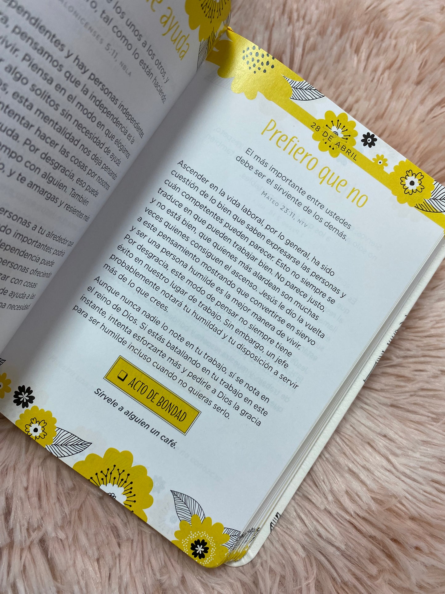 Libro devocional: 365 días de bondad