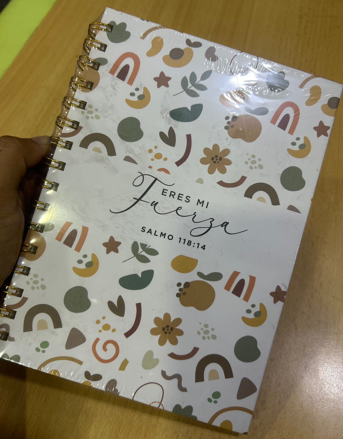 Libretas de línea con versículos