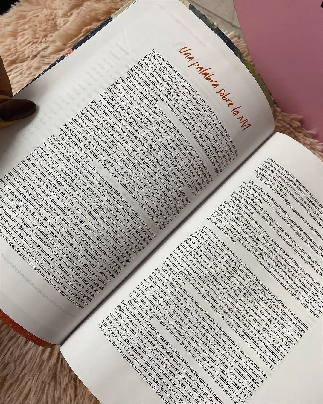 Biblia con devocional para mujeres centrada en cristo versión RV1960
