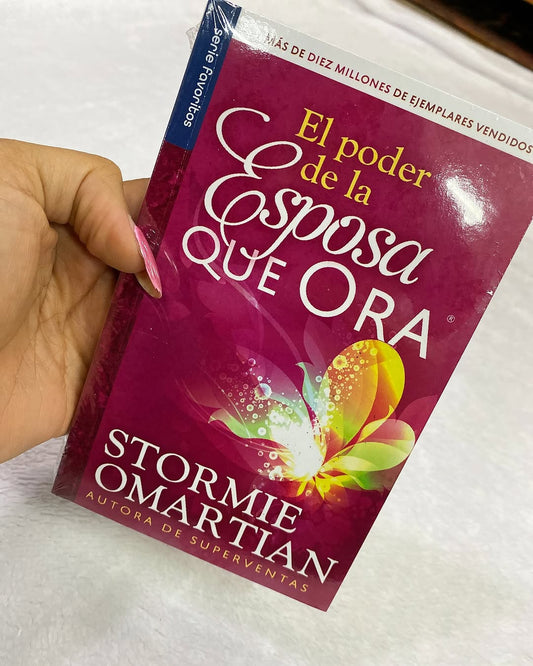 Libro nueva edición el poder de la esposa que ora de Stormie Omartian