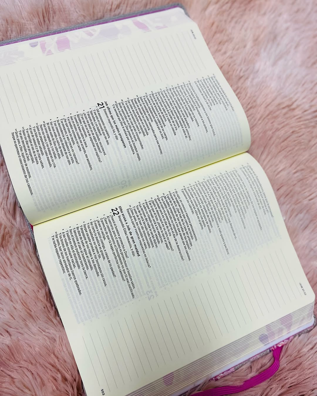 Biblia artística de apuntes letra mediana versión RV1960 canto floreado