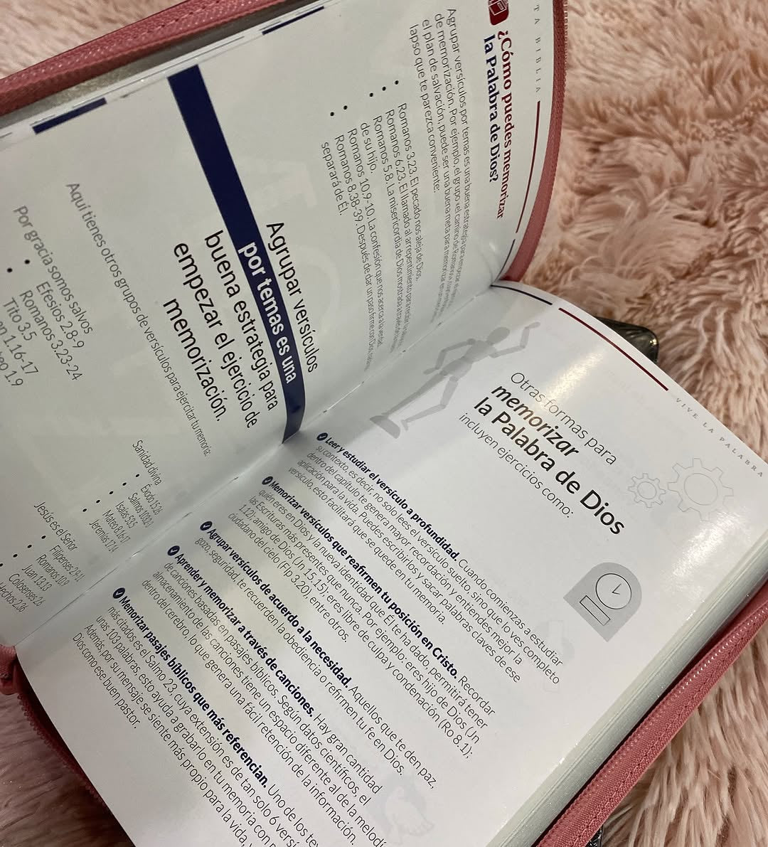 Biblia letra grande versión TLA con cierre canto plateado y estudios bíblicos