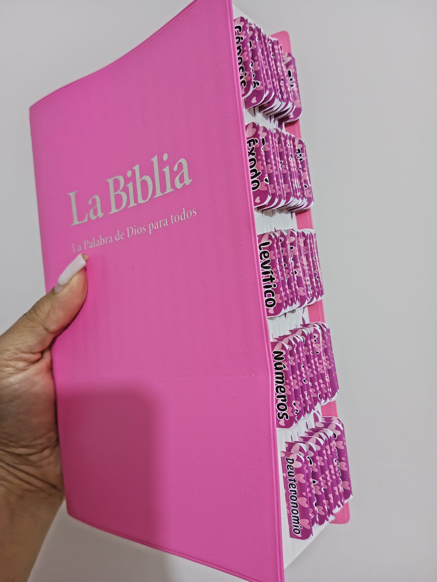 Biblia económica versión PDT: palabra de Díos para todos + taps etiquetas de los libros incluídos