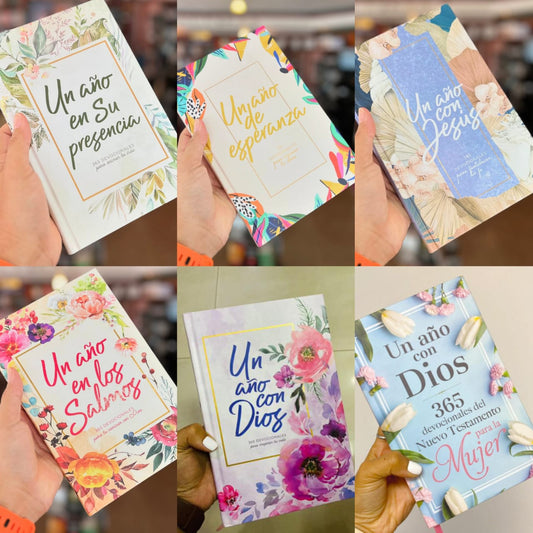 Devocionales un año con Dios (Todos disponibles)