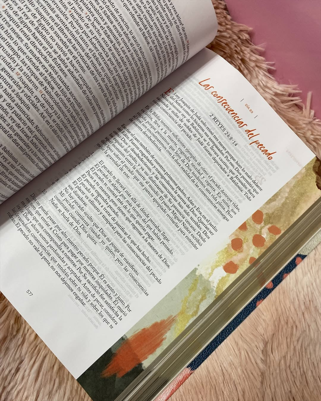 Biblia con devocional para mujeres centrada en cristo versión NVI