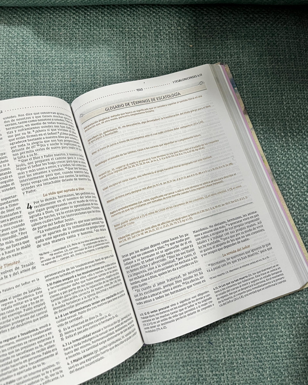Biblia de estudio para mujeres versión NVI tapa semi dura letra mediana 9 puntos