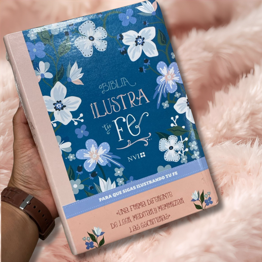 Biblia artística ilustra tu fe (con ilustraciones y de apuntes) versión NVI