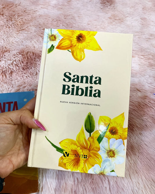 Biblia versión NVI tapa rústica letra mediana
