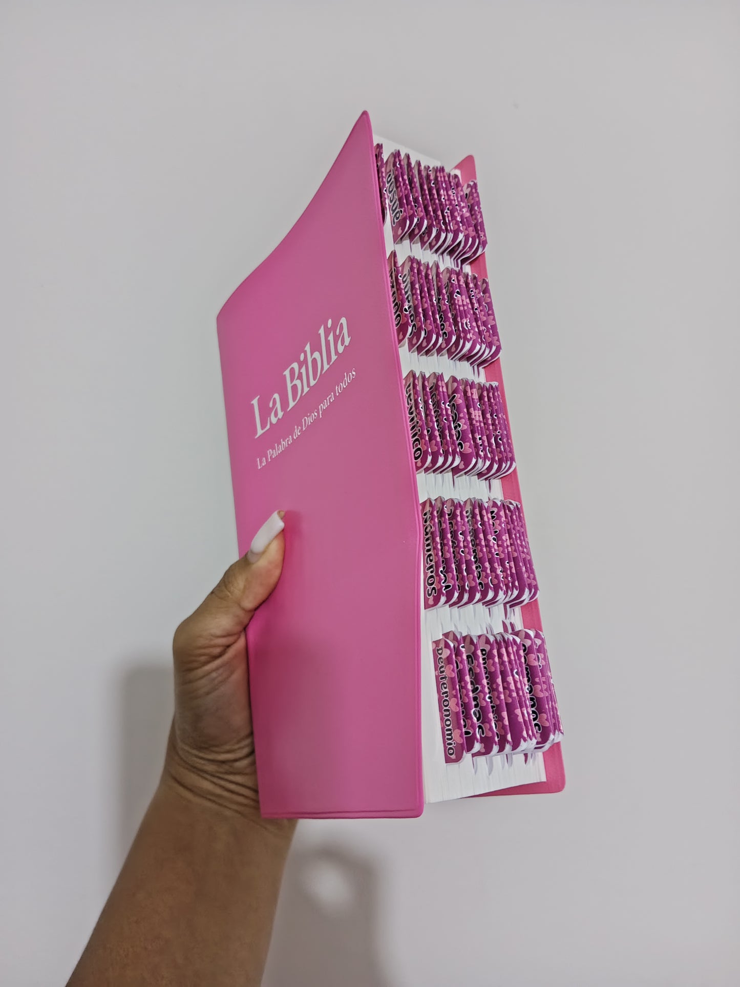 Biblia económica versión PDT: palabra de Díos para todos + taps etiquetas de los libros incluídos