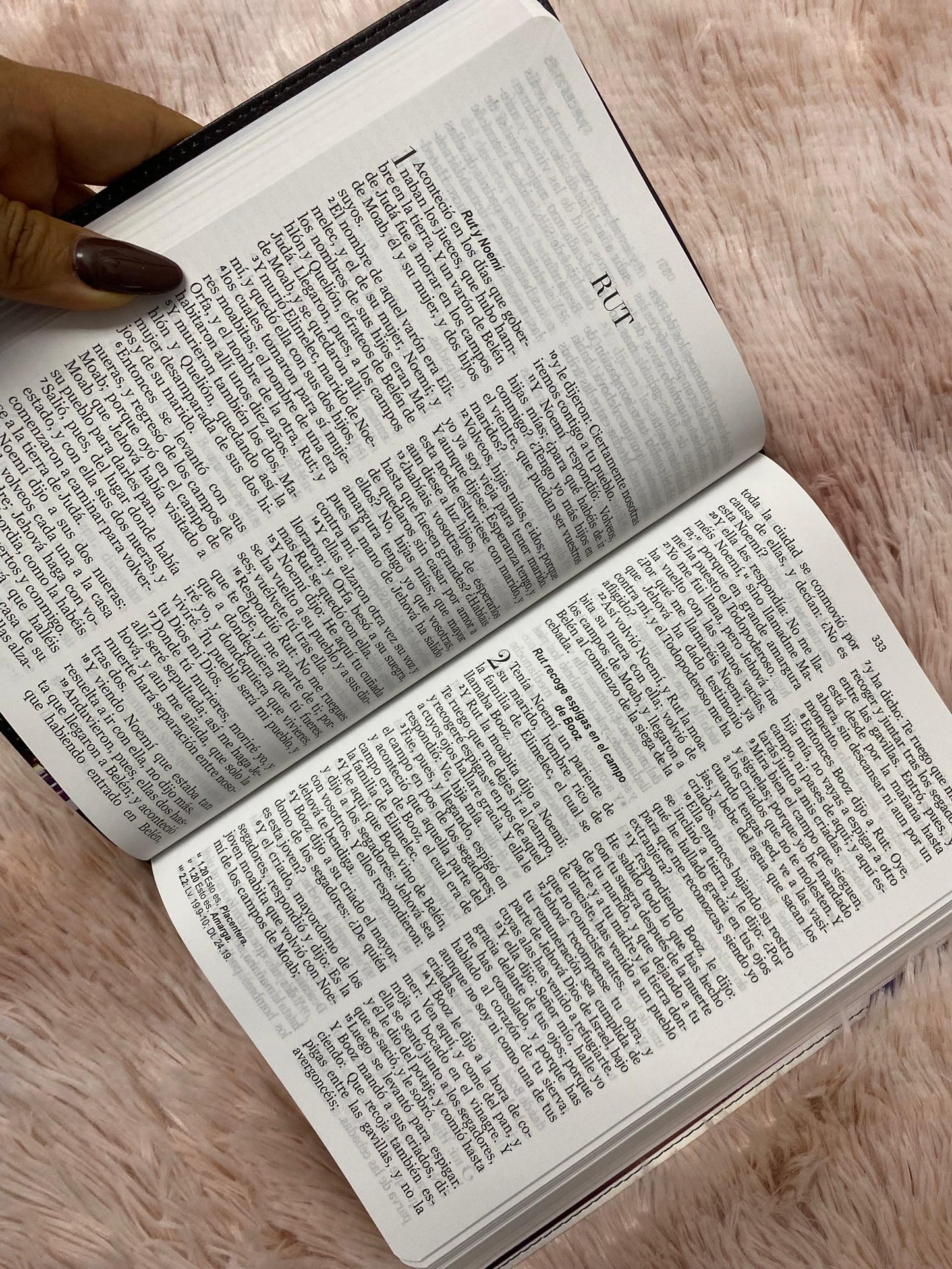 Biblia de espada letra grande 12 puntos tapa flexible versión RV1960 con concordancia