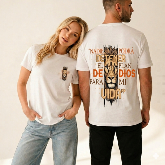 Franela de algodón premium 20/1 colección cristiana unisex doble DTF