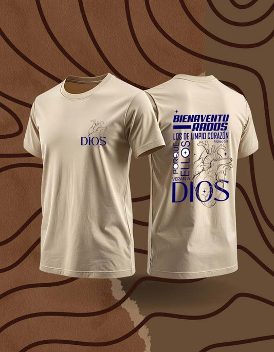 Franela de algodón liviano 24/1 colección cristiana unisex doble DTF